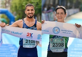 5k Ciudad de Huelva: Zakaria Boufaljat y Celia Romero dejan la victoria en casa
