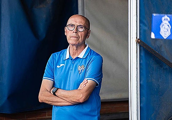 El técnico Antonio Toledo