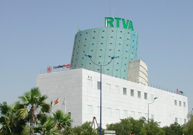El edificio de la RTVA en Sevilla