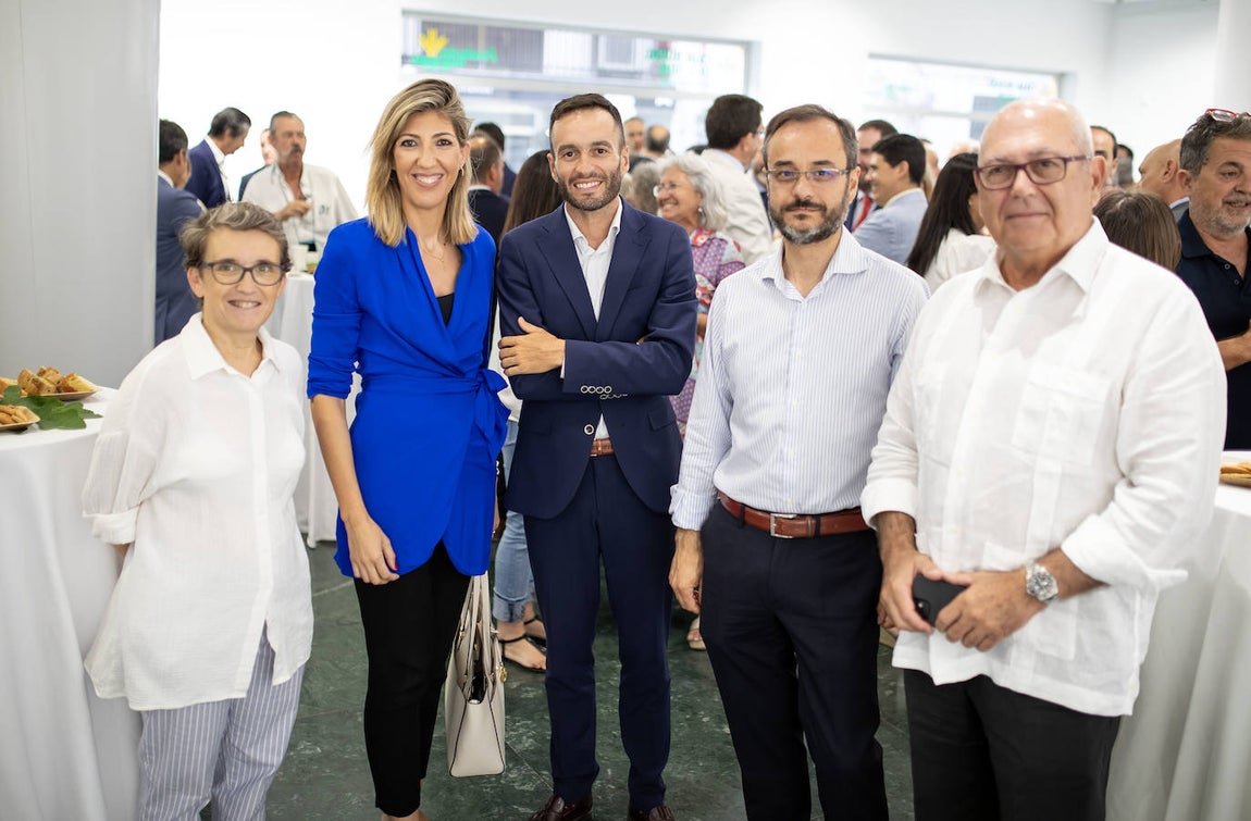 María de la O Barroso, Yolanda Vega Cabrera, David Bejarano, Luis Manuel Robledo y Antonio de la Vega 
