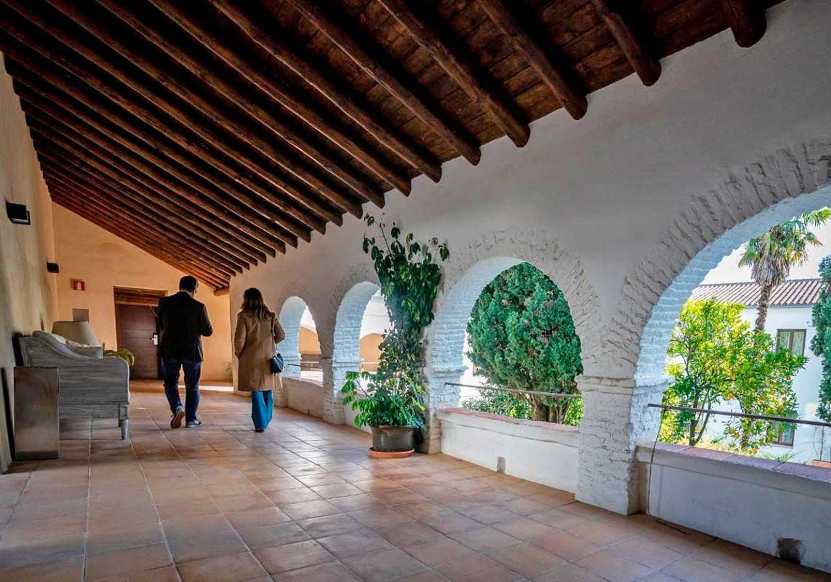 Un hotel en la localidad de Aracena