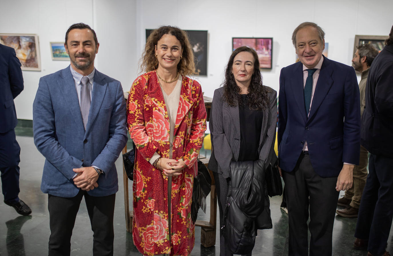 Daniel Romero, Adela de Mora, María López y Álvaro Rodríguez Guitart