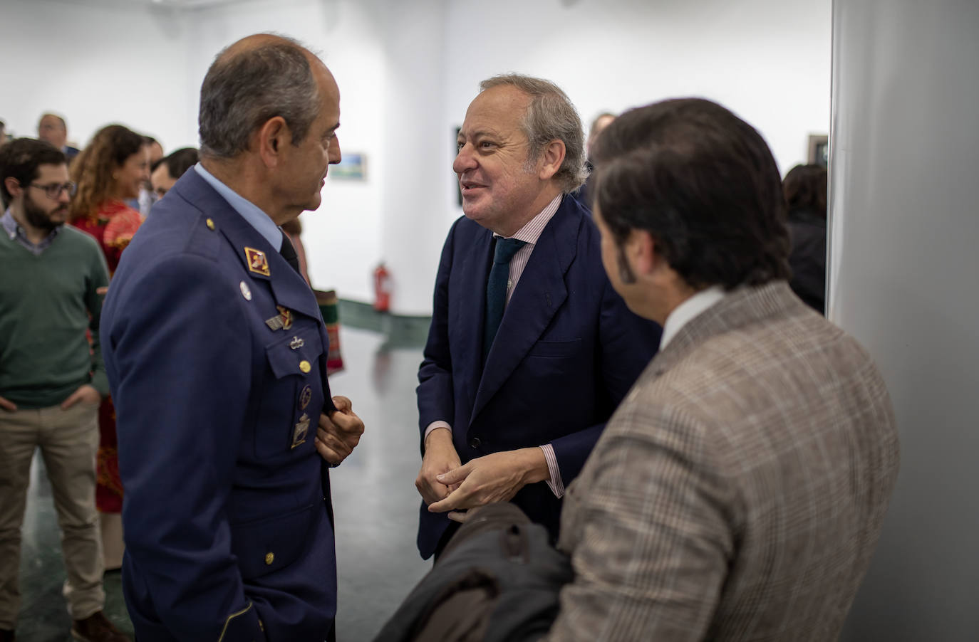 La mesa coloquio 'Un nuevo horizonte para la aeronáutica andaluza', en imágenes