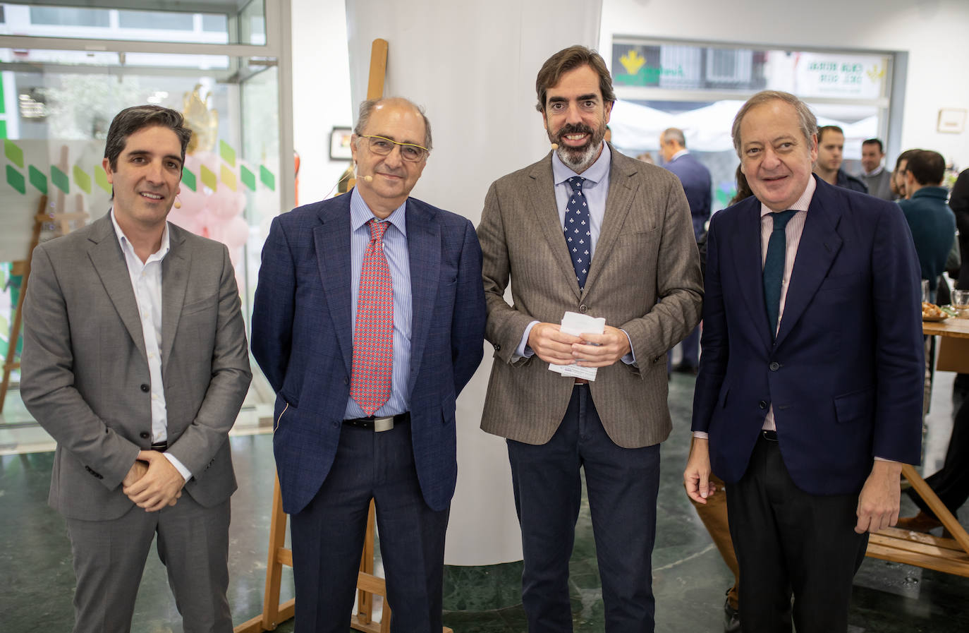 La mesa coloquio 'Un nuevo horizonte para la aeronáutica andaluza', en imágenes