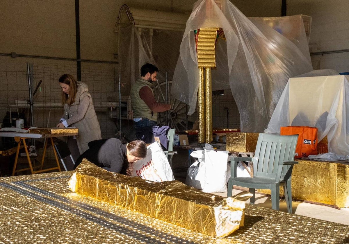 Se ultiman los preparativos de la Cabalgata de Reyes Magos de Higuera de la Sierra