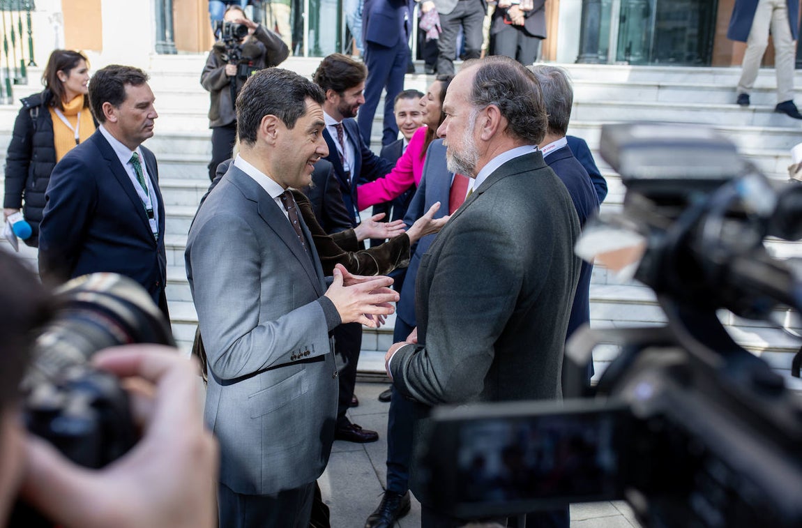La presentación de la planta de metanol verde en Huelva, en imágenes