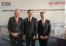 Huelva se posiciona como «epicentro de la generación de energías limpias» con la planta de metanol verde más grande de Europa