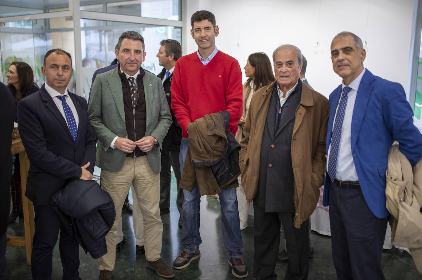 Ricardo Bogado, Álvaro Burgos, Manuel Cayuela, Antonio Ponce y Arsenio Martínez