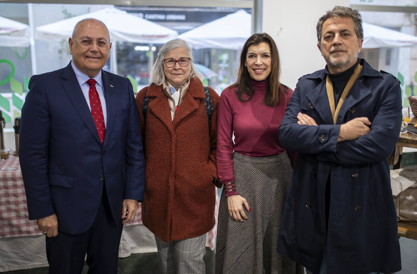 Antonio de la Vega, Esperanza Morillo, Ángeles Sánchez e Ismael Gaona