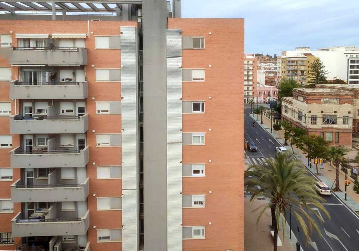 Un bloque de pisos en el barrio de Pescadería