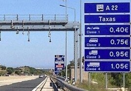 Fin de la autopista de pago que conecta Huelva con el Algarve de Portugal