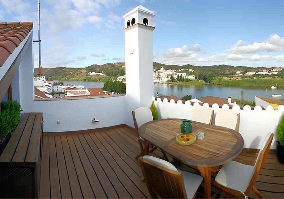 Un alojamiento rural con vistas al Guadiana