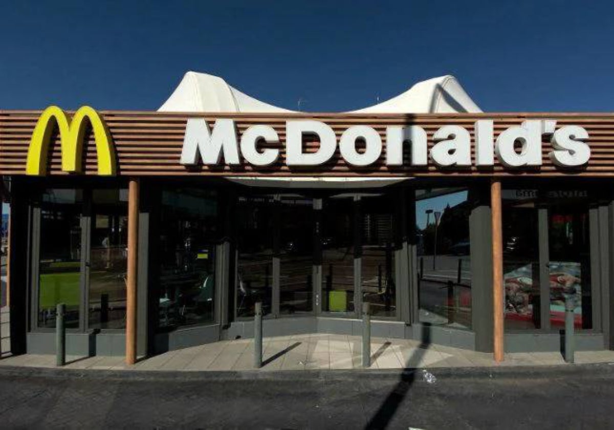 Fachada de un McDonald´s