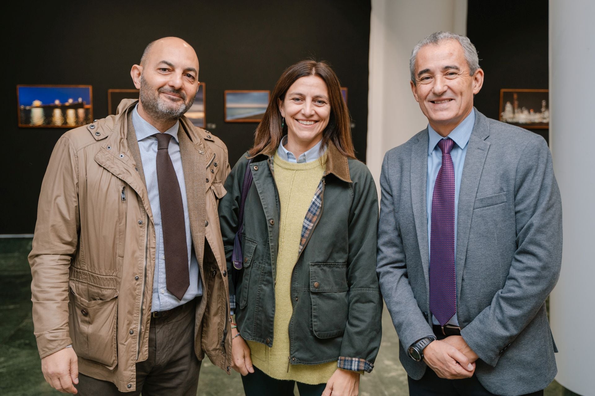 Carlos Méndez, Natalia Aguilera y Manuel Pérez