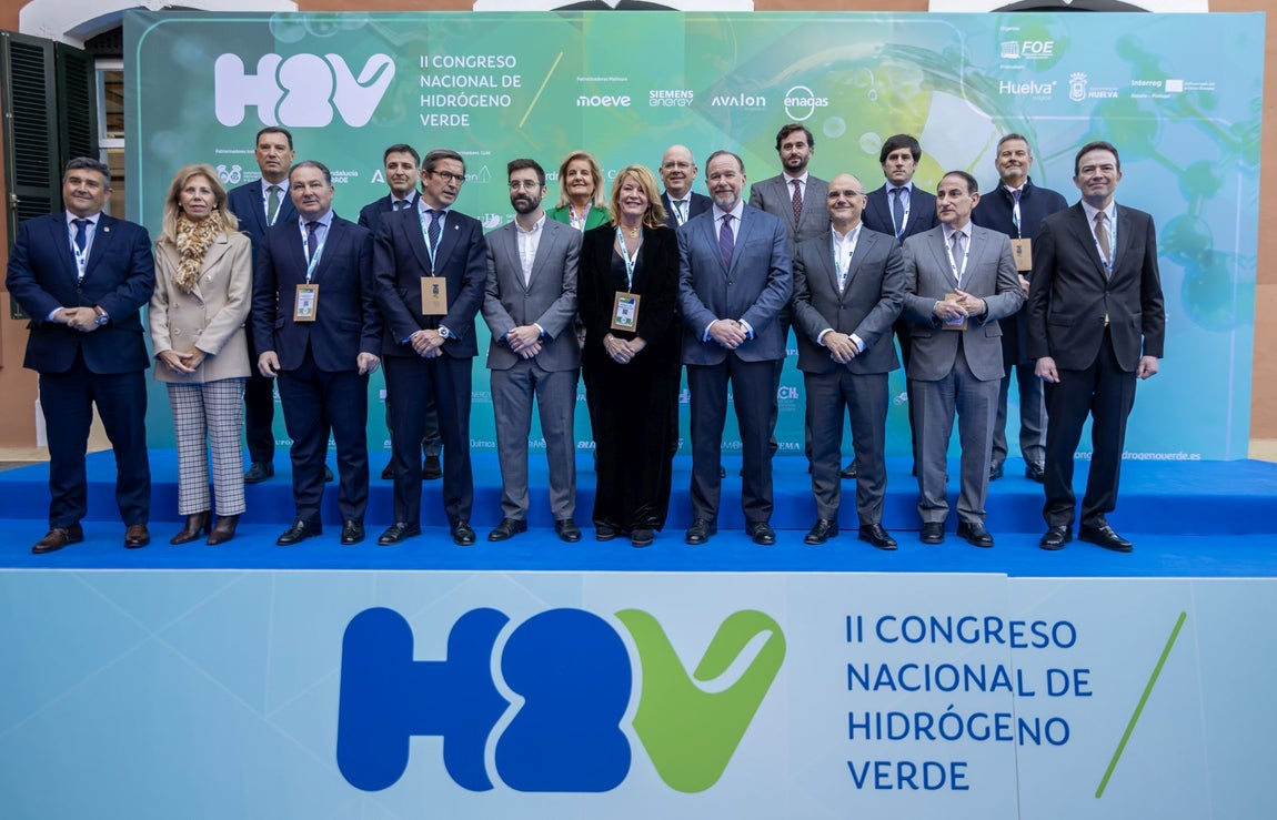Las imágenes de la inauguración del II Congreso del Hidrógeno Verde en Huelva