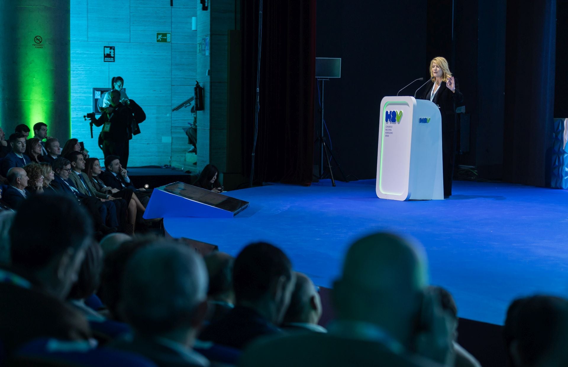 Las imágenes de la inauguración del II Congreso del Hidrógeno Verde en Huelva