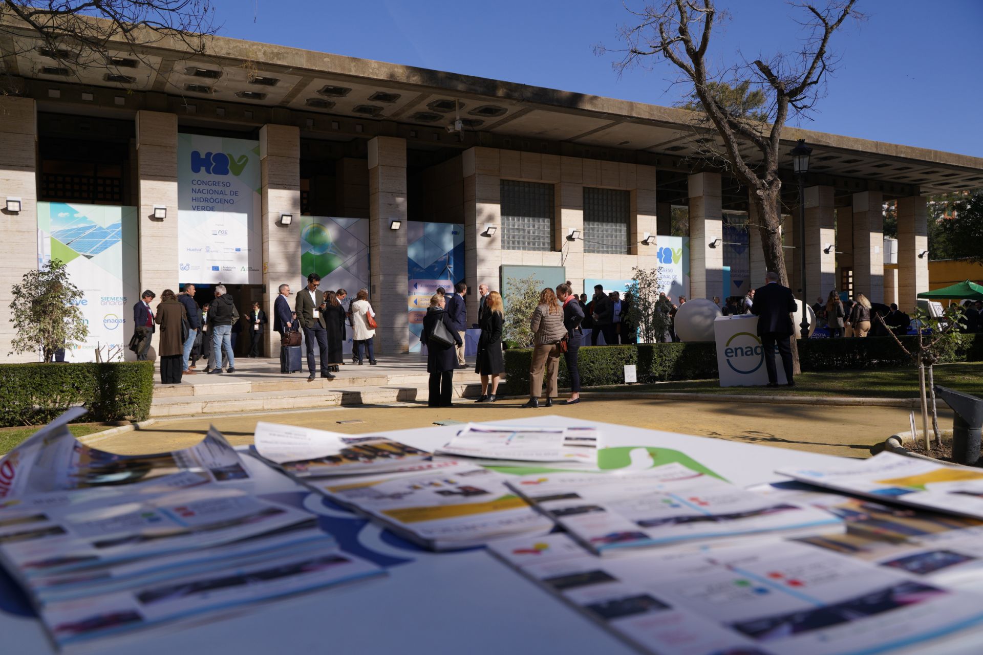 La tercera jornada del II Congreso Nacional del Hidrógeno Verde de Huelva, en imágenes