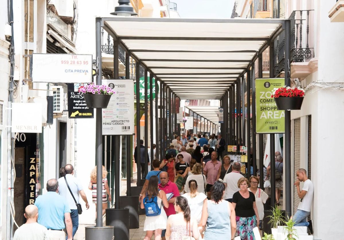 Calle Arquitecto Pérez Carasa de Huelva