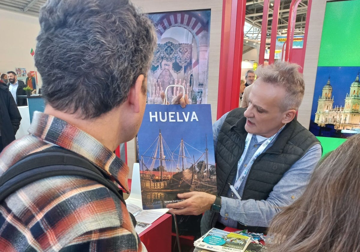 Stand de Huelva en la feria turística de Munich