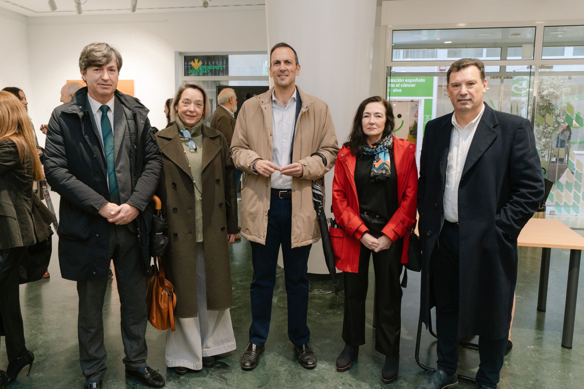 Wenceslao Font, Susana Duque, Francisco Muñoz, María López y Alberto Santana