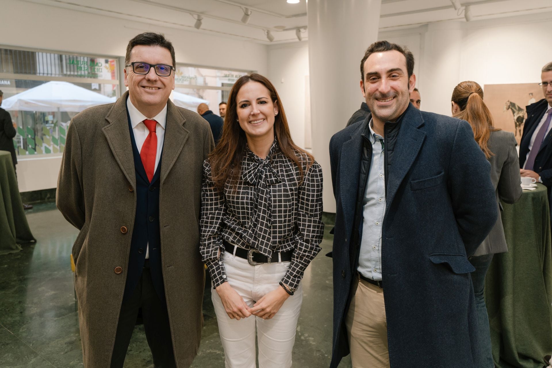 Manuel Cárdenas, Alejandra Borrell y Alejandro García