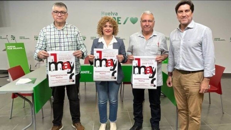 María Eugenia Limón tras su reunión con Francisco Gutiérrez y Eugenio García