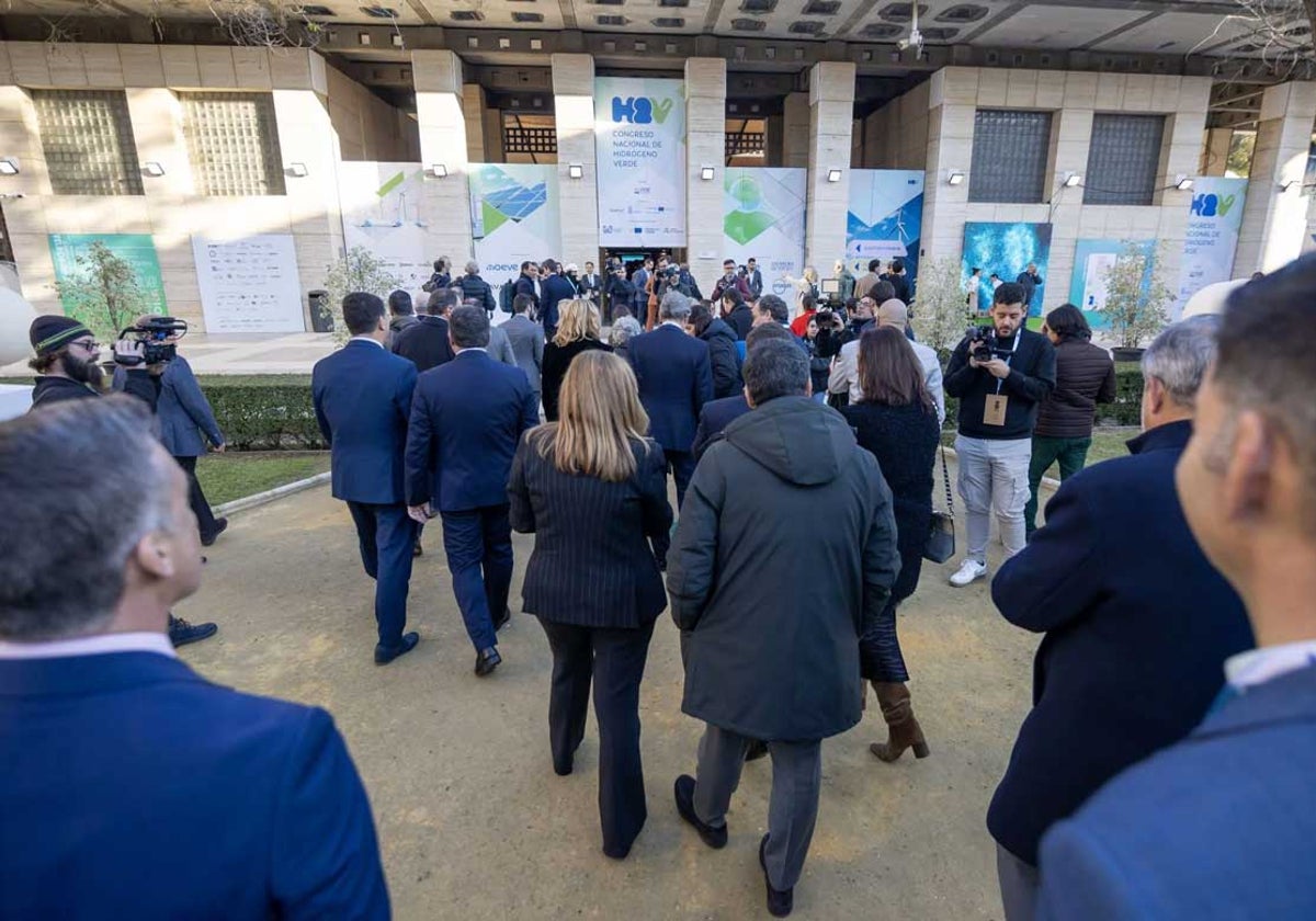 Congresistas en la primera jornada de la última edición del evento