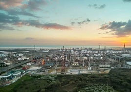 El parque energético de Moeve en Palos de la Frontera