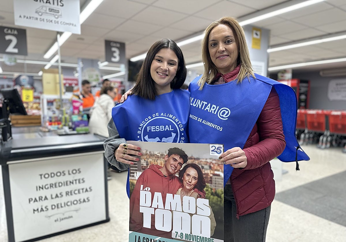Hay más de 1.500 voluntarios repartidos entre 184 supermercados de la provincia de Huelva