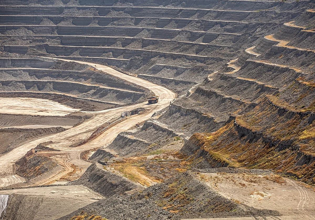 Mina de cobre Las Cruces