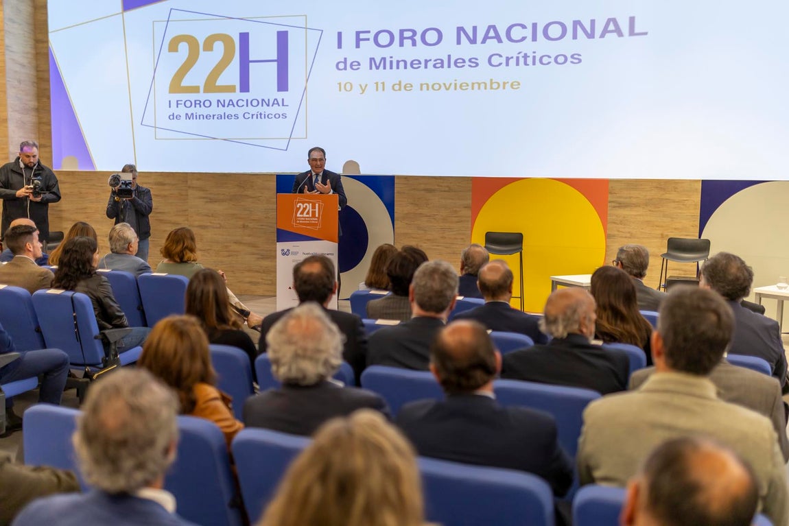 La inauguración del I Foro Nacional de Minerales Críticos, en imágenes
