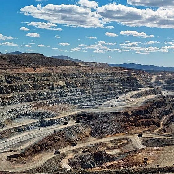 La mina de Cerro Colorado en Riotinto, explotada por Atayala