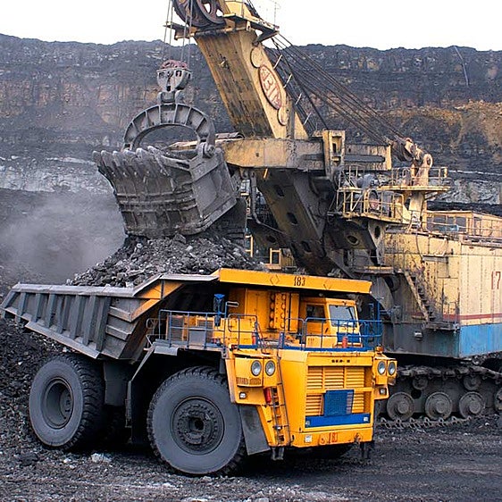 Una explotación minera de la provincia