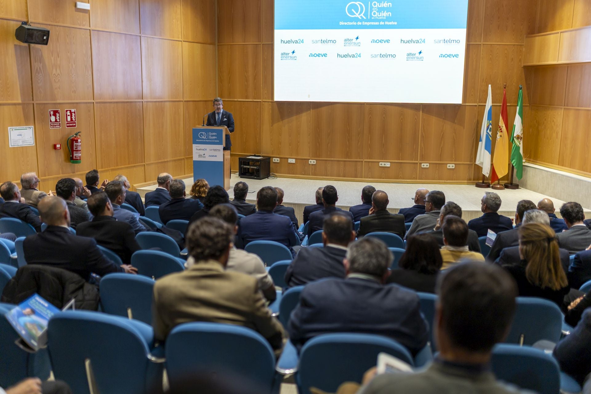 La presentación del directorio de empresas &#039;Quién es quién en Huelva&#039;, en imágenes