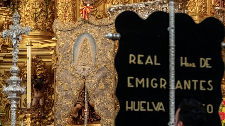 La ausencia de la Virgen del Rocío marca la peregrinación extraordinaria de la Hermandad de Emigrantes