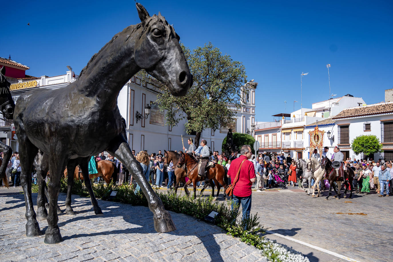 Salida de la Hermandad Matriz de Almonte 2024, en imágenes