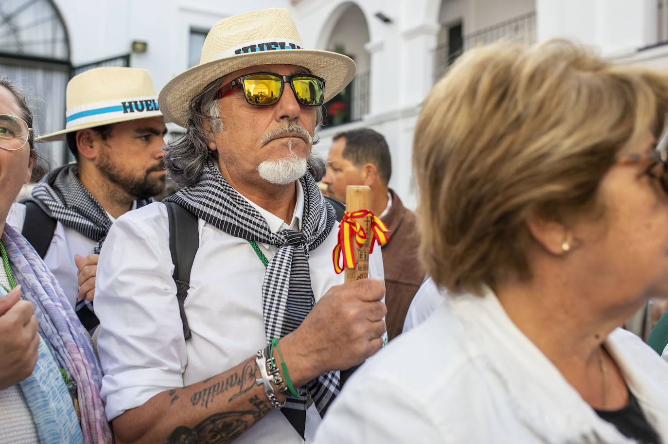 La salida de la hermandad del Rocío de Huelva 2024, en imágenes
