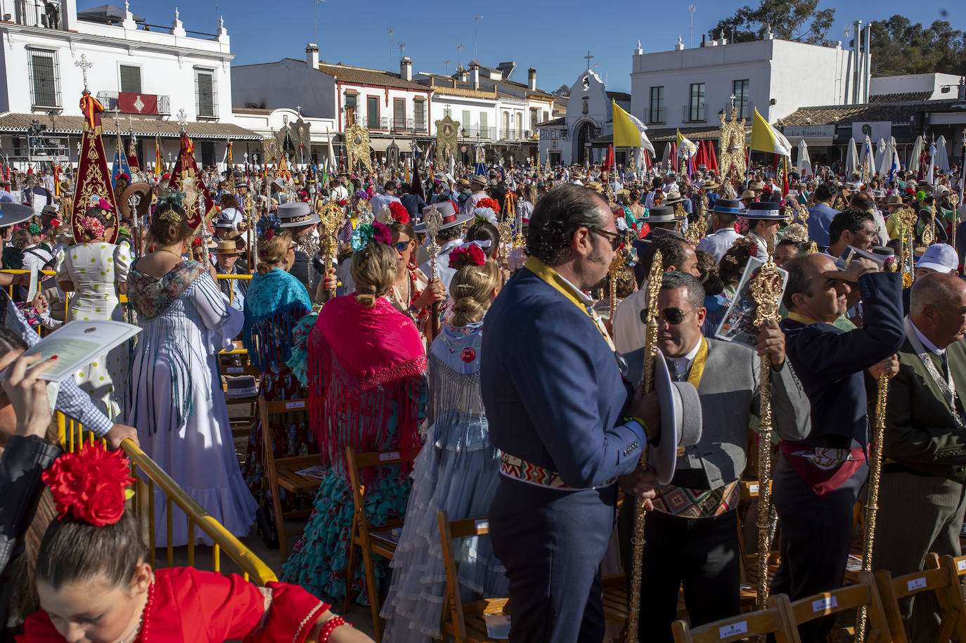 Los latidos en la antesala de la procesión de la Virgen del Rocío