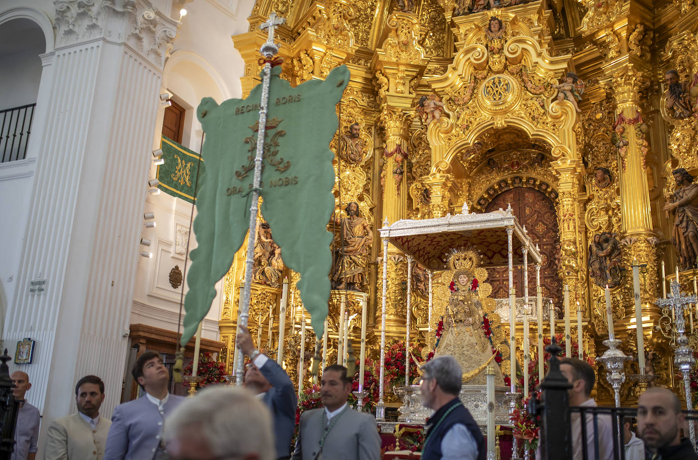 Los latidos en la antesala de la procesión de la Virgen del Rocío