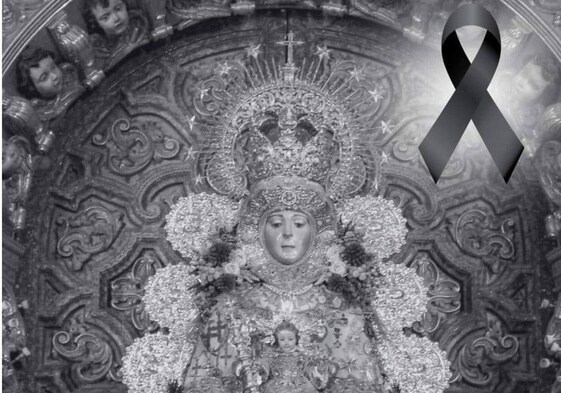 La hermandad del Rocío de Lucena del Puerto ha mostrado sus condolencias por el fallecimiento de uno de sus hermanos