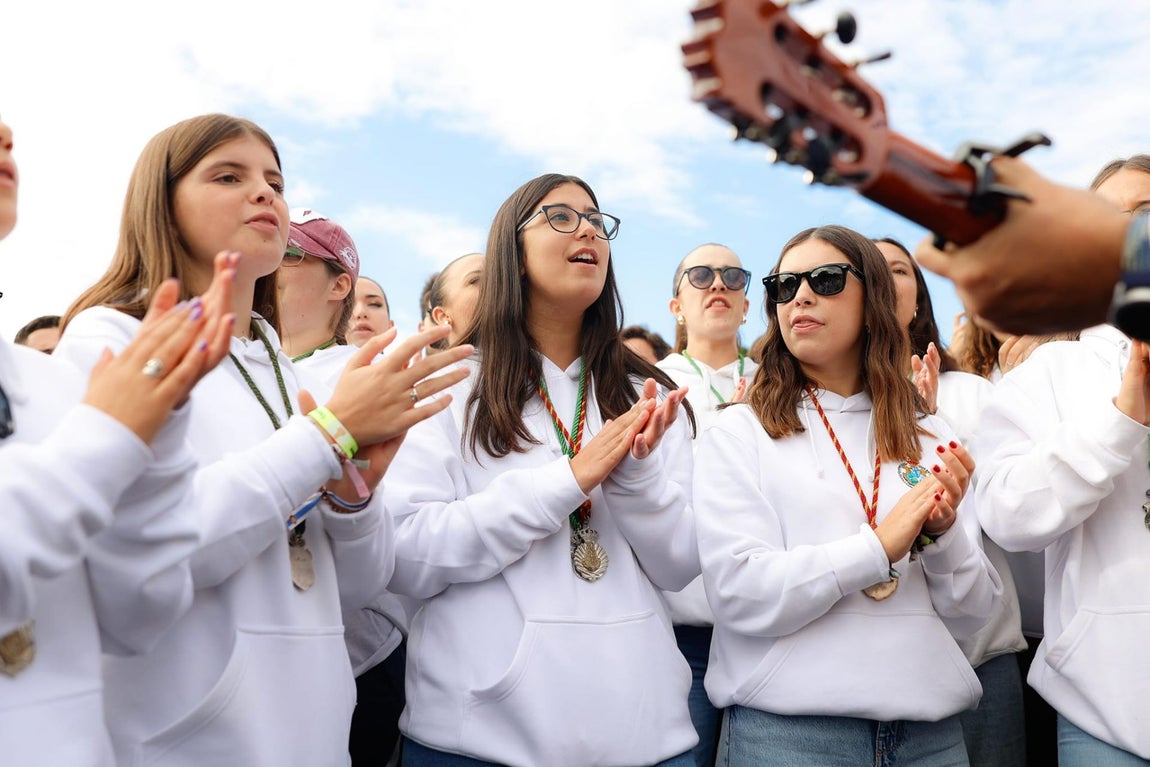 La semilla rociera camina con paso firme a su encuentro con la Virgen del Rocío: &quot;Impone muchísimo&quot;