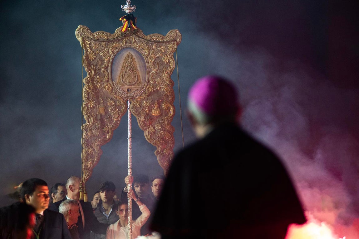 El rosario jubilar rociero, en imágenes