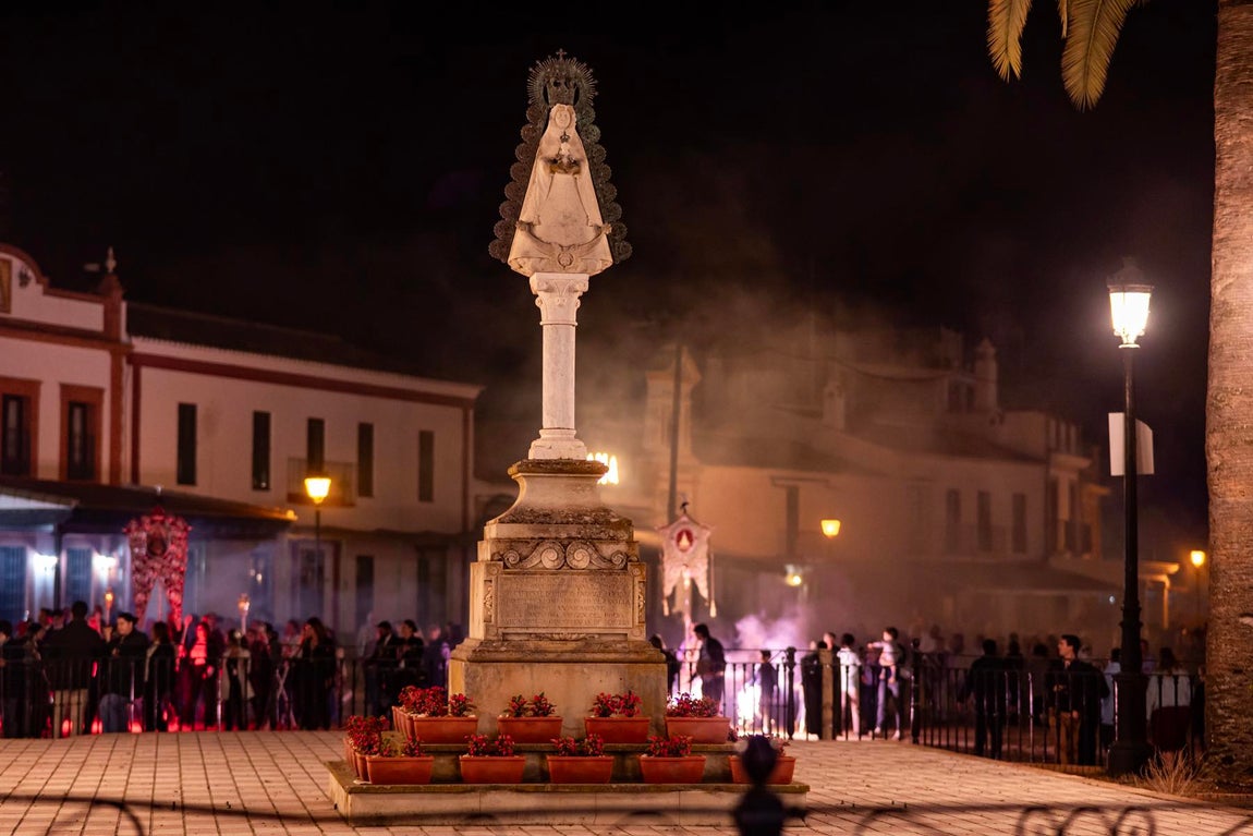 El rosario jubilar rociero, en imágenes