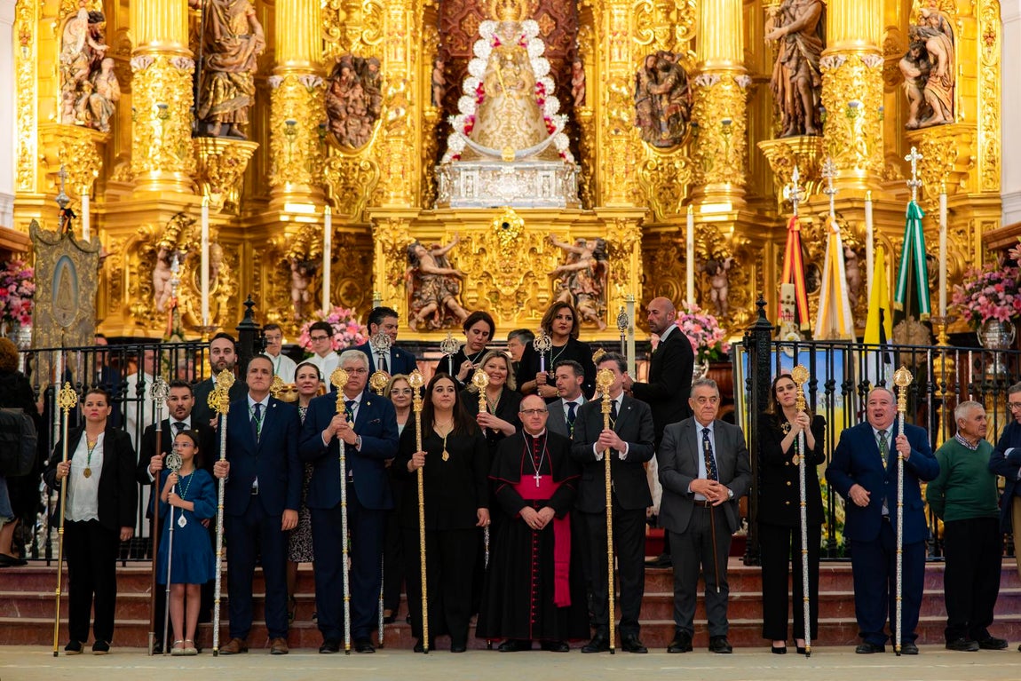 El rosario jubilar rociero, en imágenes