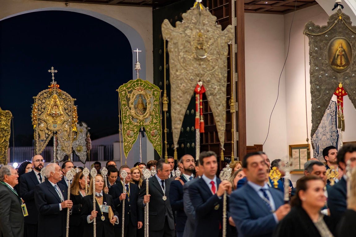 El rosario jubilar rociero, en imágenes