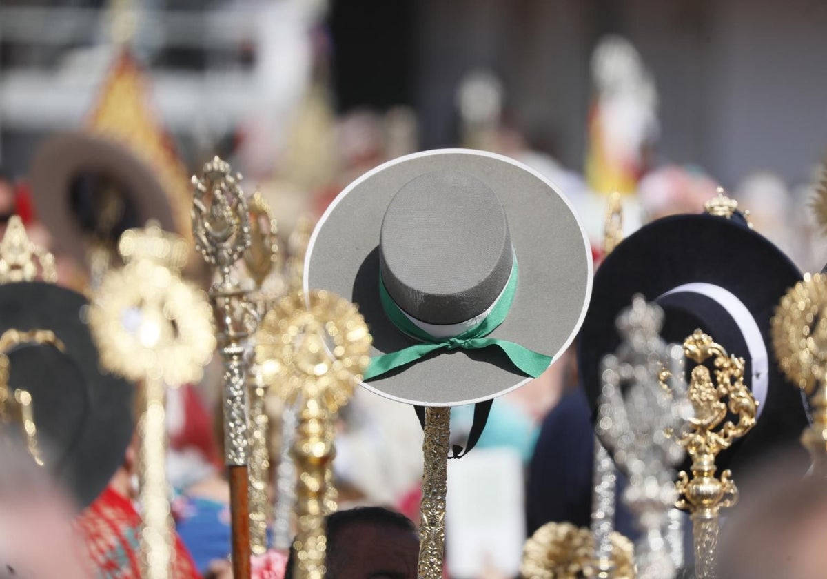 Detalle durante la misa celebrada el año pasado