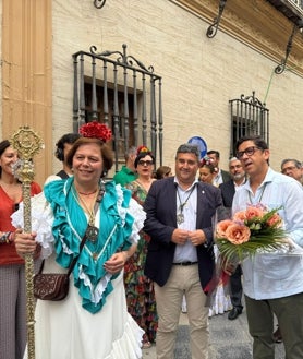 Imagen secundaria 2 - La primera hermandad de Huelva sale camino del Rocío: Ayamonte avanza con dos hermanos mayores