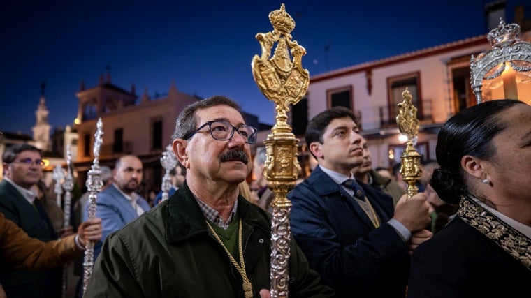 El presidente de la Hermandad de Huelva