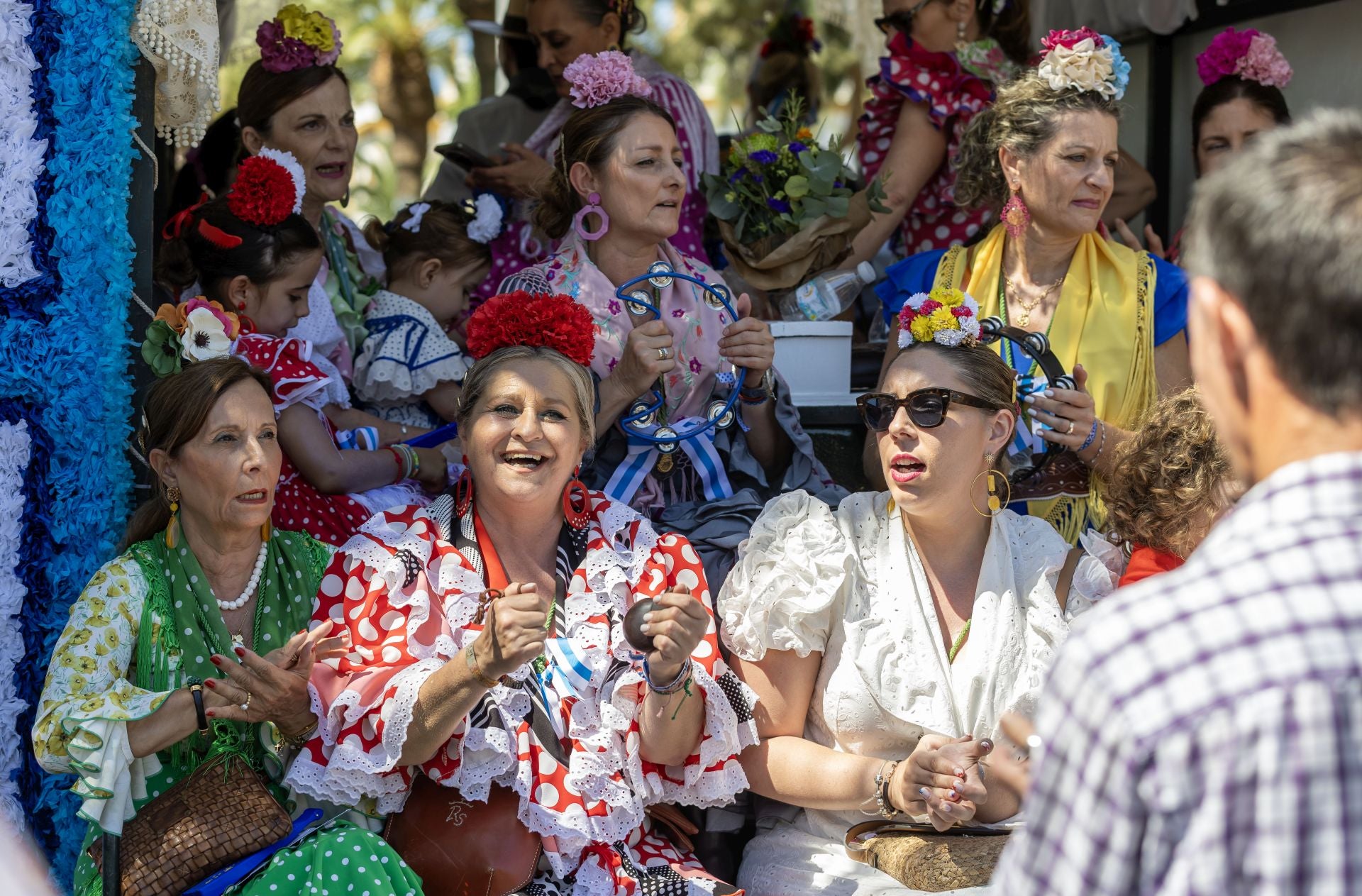 Huelva en pie para despedir a sus peregrinos