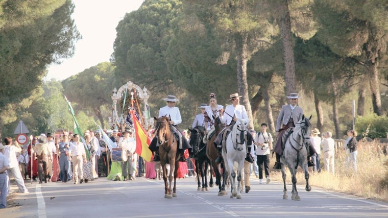 La Hermandad de Bonares, en su partida